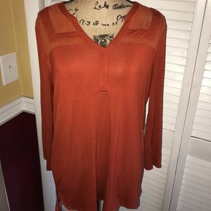 Orange shirt in EUC!